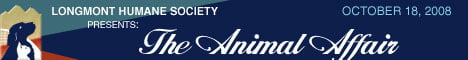 webad for Longmont Humane Society