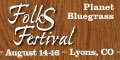 webad for Planet Bluegrass