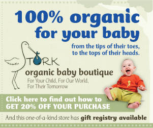 Visit  Stork Organic Baby Boutique