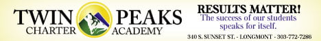 webad for Twin Peaks Charter Academy