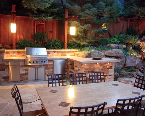 If You Can’t Take the Heat, Build an Outdoor Kitchen - Yellow Scene ...