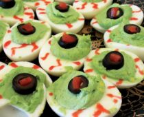 Halloween – Recipes: Scary Eyes and Witches Fingers