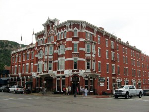exterior photo of Strater Hotel