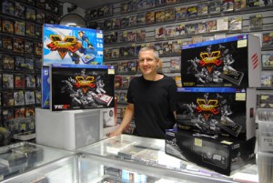 "I like to think of the store as an organized mess of video game treasures from every era of the industry." -- Game Force Boulder owner Harris Gottfried and his favorite video game: Street Fighter.