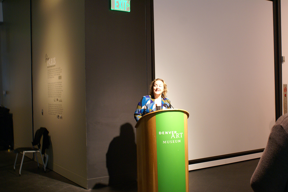 Suzanne Ramljak, American Federation of Arts Curator, by Carolyn Mueller