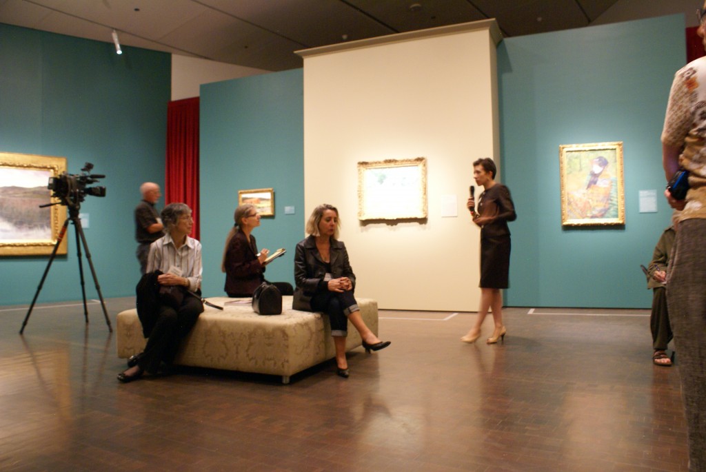 Curator Angelica Daneo Speaking by De La Vaca