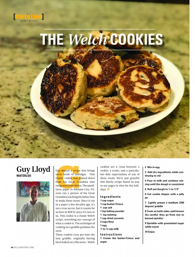 Secret Recipes: The Welch Cookies
