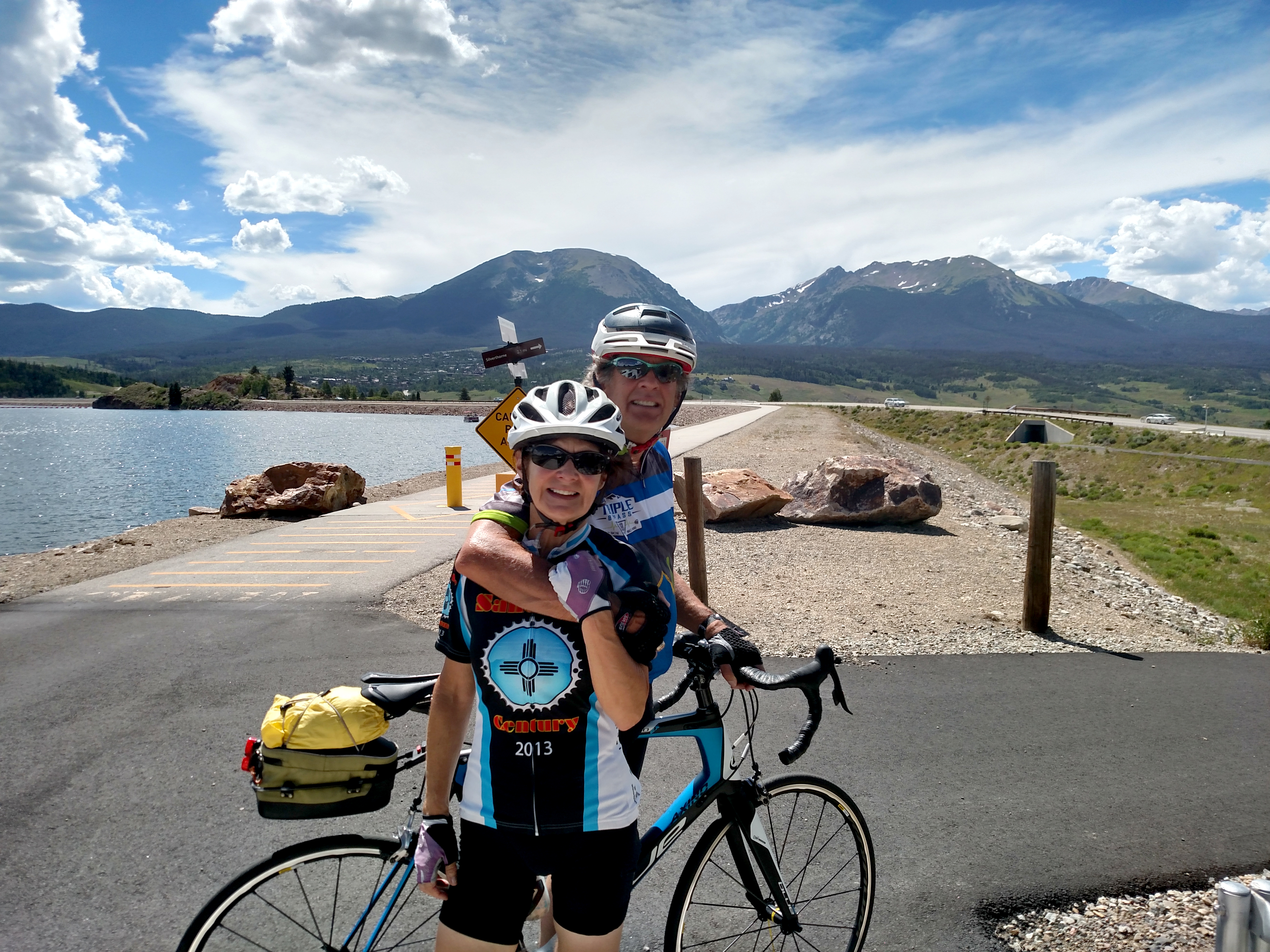 John and Rose Murphy enjoy the great Coloradan outdoors together via bike.
