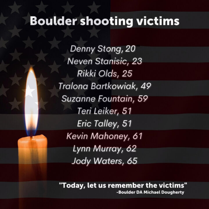 VOICES from Boulder County in the aftermath of a mass gun shooting