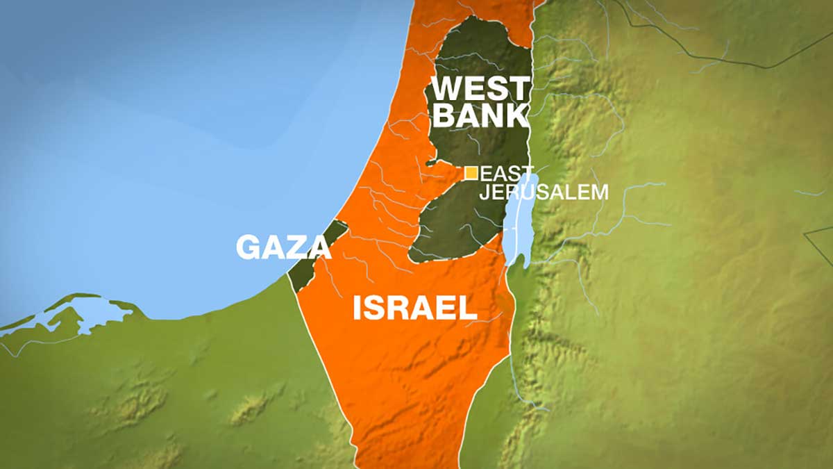 Palestina 2021 peta Cek Fakta