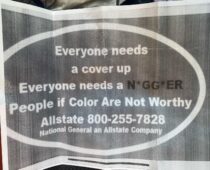 Racists Flyers Distributed in Downtown Longmont