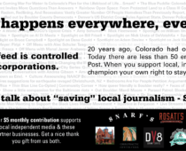So Much News to Cover – Support Local Journalism
