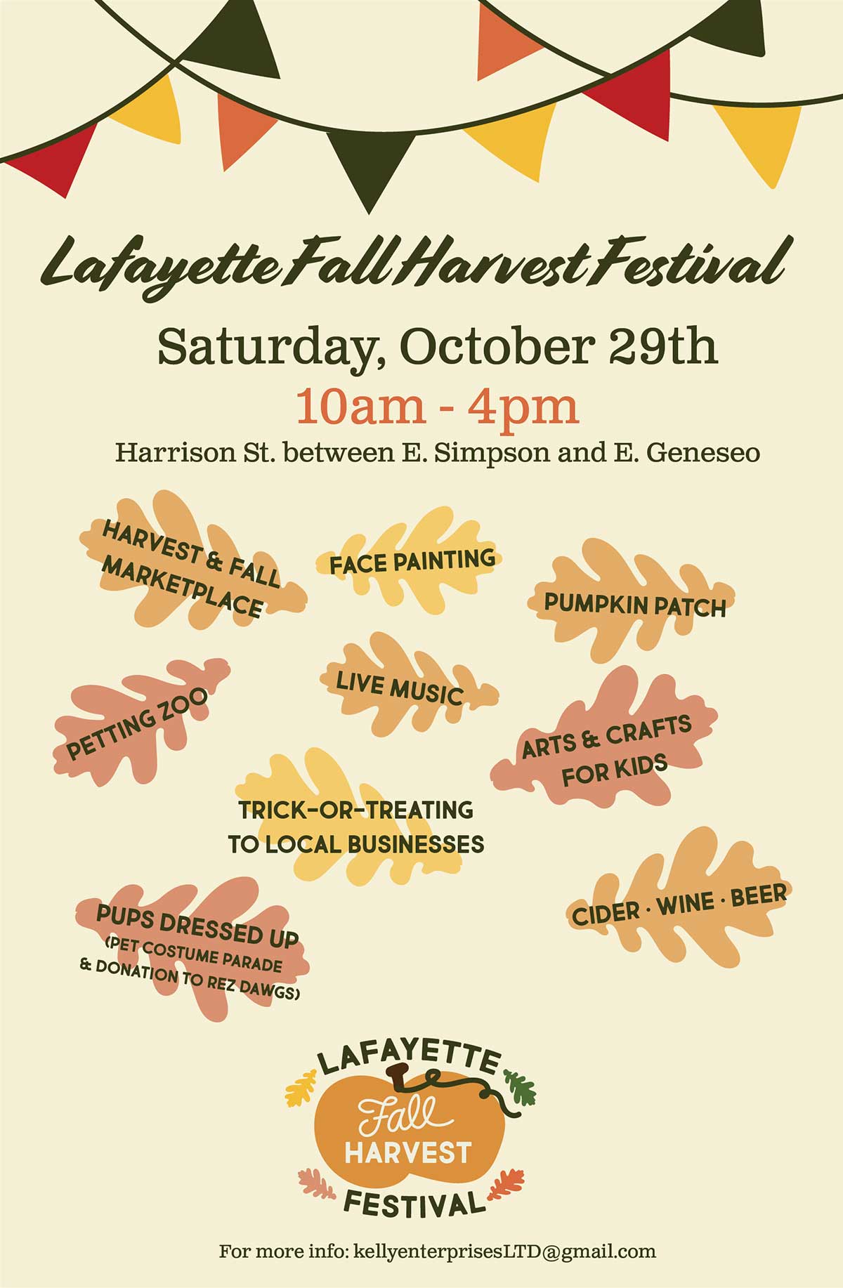 Lafayette Fall Harvest Festival Yellow Scene Magazine