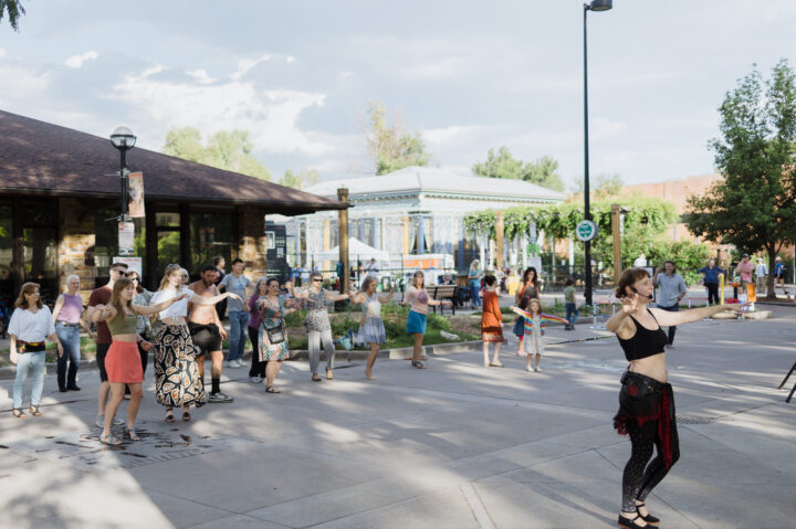 Boulder Social Streets free pop-up events on 13th Street in August