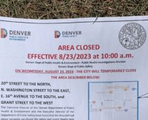 DENVER: Mayor Johnston Plans to Sweep Encampment with less than 24 hours Notice!