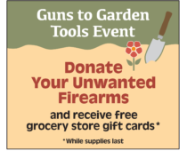 Guns to Garden Tools Event to be held in Lafayette on October 14