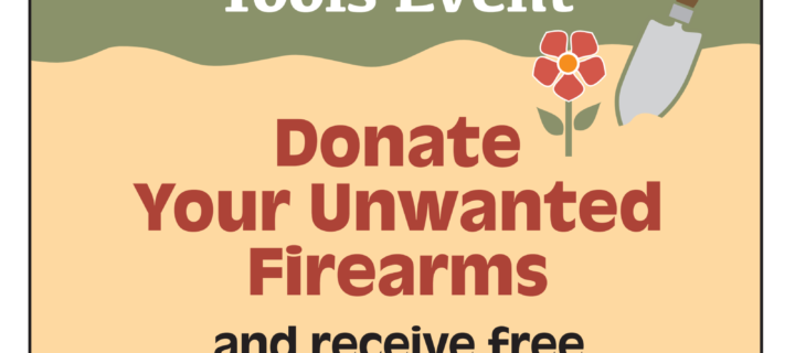 Guns to Garden Tools Event to be held in Lafayette on October 14