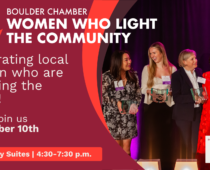 The Boulder Chamber Announces 29th Class of Women Who Light The Community Honorees