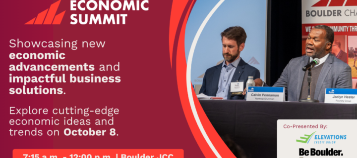 Boulder Chamber Economic Summit Oct 8, 2024