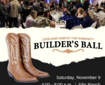 Loveland Habitat for Humanity Hosts 8th Annual Builder’s Ball Fundraiser to Support Affordable Housing