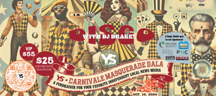 Carnivale Masquerade Gala: A Night of Fun and Fundraising for Local Journalism-Oct 10th, 2024