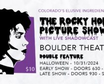 Colorado’s Elusive Ingredient & 88.5 KGNU Present The Rocky Horror Picture Show(2 shows!) With Live Shadowcast | Press Release