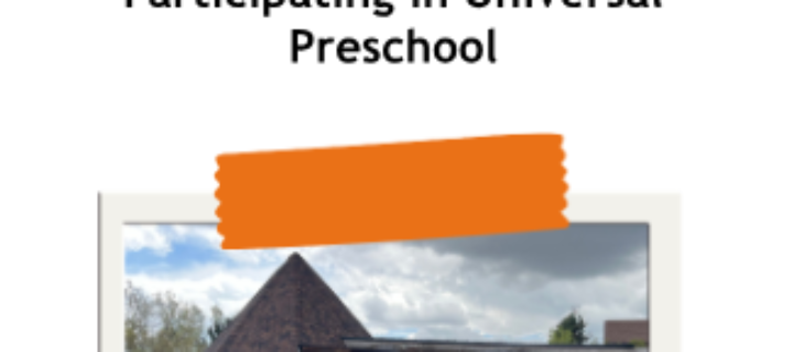 Colorado’s Universal Preschool Program Opens Enrollment for Upcoming 2025-26 School Year While Current Year Enrollment Continues