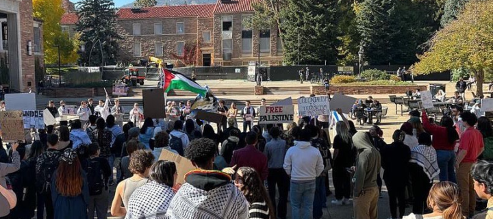 Students for Justice in Palestine Sue CU Boulder Over Being Punished for a Pro-Palestine Protest