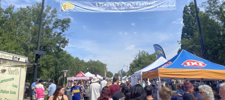 The Sweet Life at the Lafayette Peach Festival
