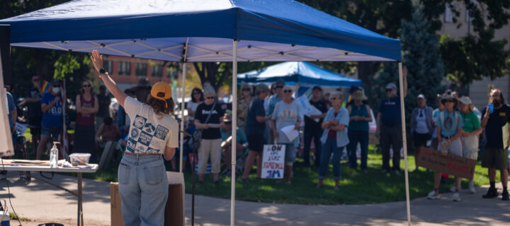 Workers Over Billionaires on Labor Day in Greeley, Colorado