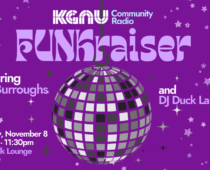 KGNU COMMUNITY RADIO Presents Second Annual “FUNKraiser” featuring The Burroughs and DJ Duck la Rock
