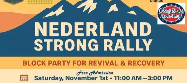 Nederland Strong Block Party to Support Fire-Affected Businesses