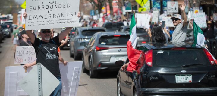 No Kings Rally: Longmont, Colorado, 03.28.26