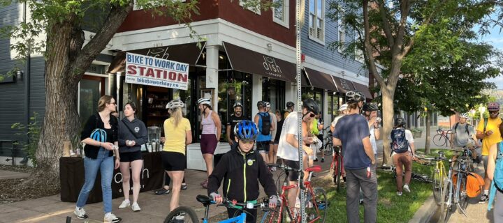 Ride and Shine at Boulder Walk and Bike Month this June