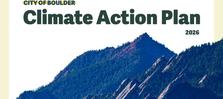 City of Boulder Releases Updated Climate Action Plan