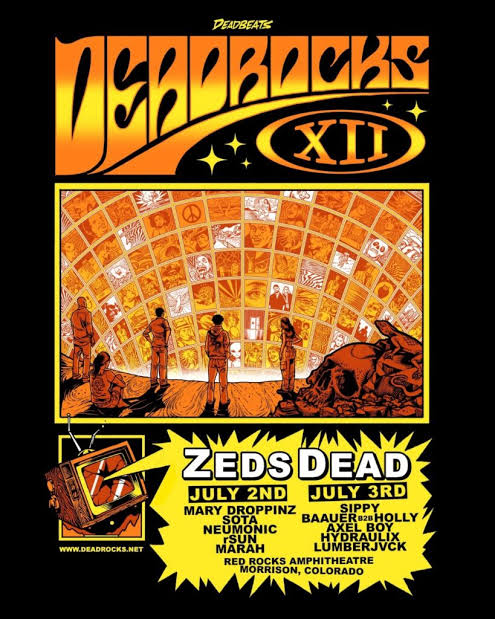 Deadrocks XII With Zeds Dead at Red Rocks - Yellow Scene Magazine