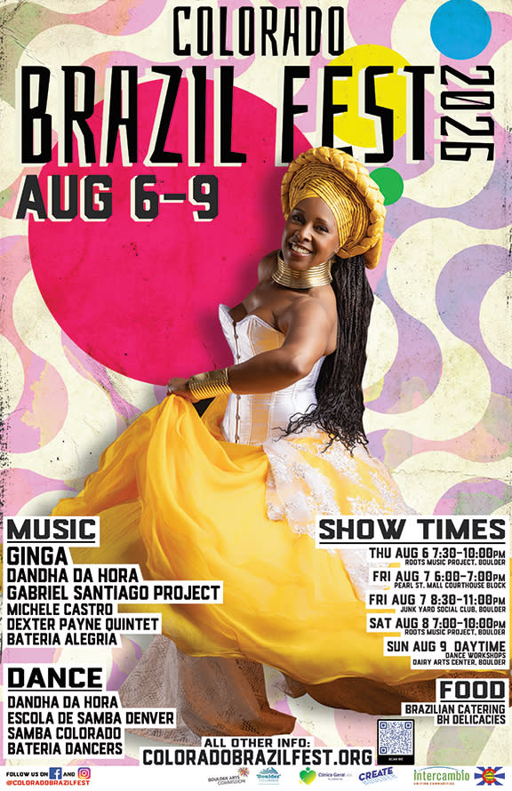 Colorado Brazil Fest poster