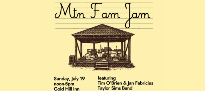KGNU’s Mountain Fam Jam | July 19th at the Gold Hill Inn