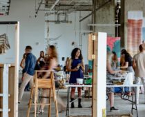 RiNo Community Flocks to One River North as Denver Artists Display Their Work in Progress