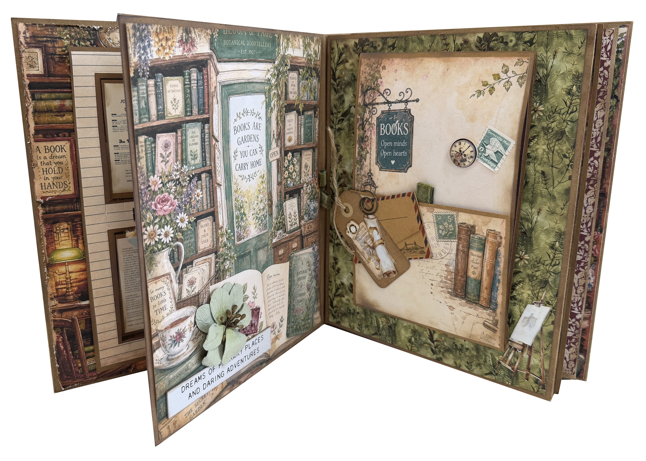 The Tilted Brick Book Art