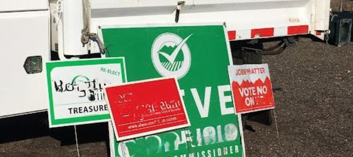 Campaign Signs Prohibited on Colorado State and US Highway Right-of-Way