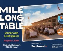 Celebrate Colorado’s 150th Birthday at the Mile Long Table Aug. 1