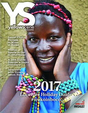 yellow scene  magazine cover for November 2017