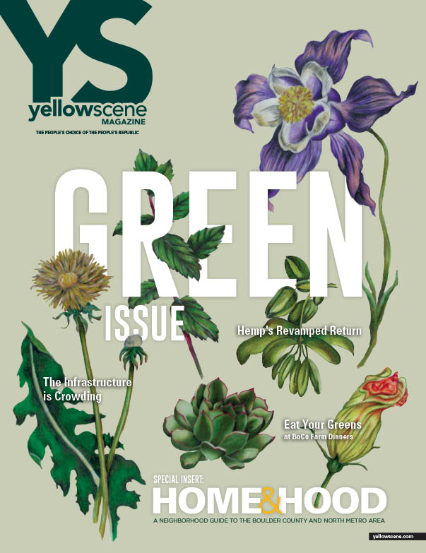 yellow scene  magazine cover for April 2017