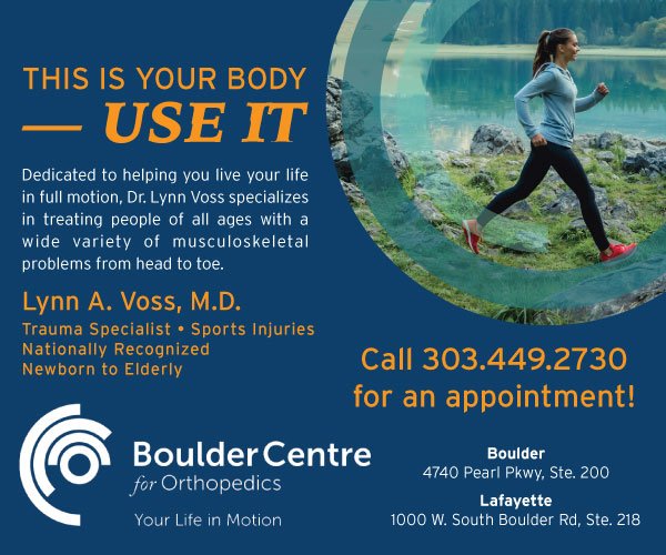 Visit  Boulder Centre for Orthopedics